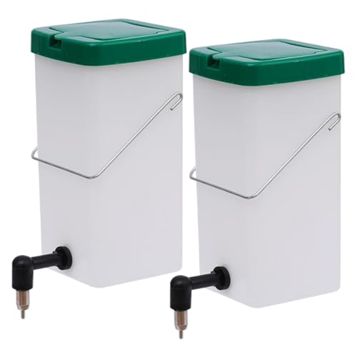 2pcs Kaninchen Wasserflasche 1L Leckkraft mit Leckdosen von Kapazität mit Edelstahl Nippel für kleine Hasenfutter Hamster Meerschweinchenflasche 2pcs Kaninchen Wasserflasche 1L Leckkraft mit Leckdosen von Kapazität mit Edelstahl Nippel für kleine Hasenfutter Hamster Meerschweinchenflasche von Nyutcwe