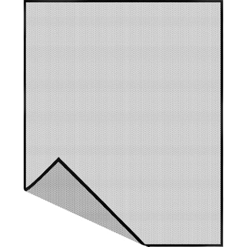 Fensternetzbildschirm, 32 x 39 Zoll atmungsaktives feines Netzfensterbildschirm, selbstklebendes Netz, Ersatzbildschirme für Katze und andere kleine Haustiere von Nyutcwe