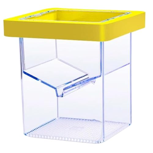 Inkubator, Aquarium -Züchterbox für Fischtank, 4, 33 x 3, 39 x 3, 39 schwimmende Quadratisolation Box für Babyfische von Nyutcwe