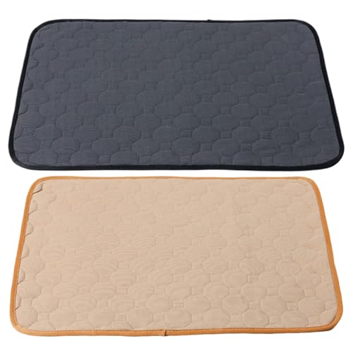 Nyutcwe 2pcs Pee Pads für Hunde, 26 x 20 Zoll Wasser-Absorben-Welpenpolster, waschbares wiederverwendbares Töpfchen-Training, Nicht-Slip-Pet-Pad für Wurf, Töpfchen, Hausbrecher, Spielstall, Kiste Nyutcwe 2pcs Pee Pads für Hunde, 26 x 20 Zoll Wasser-Absorben-Welpenpolster, waschbares wiederverwendbares Töpfchen-Training, Nicht-Slip-Pet-Pad für Wurf, Töpfchen, Hausbrecher, Spielstall, Kiste von Nyutcwe
