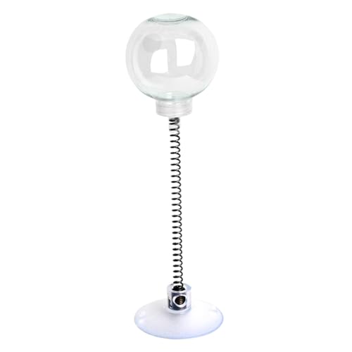 Nyutcwe Cat Treat -Spender Spielzeug, Punch Ball Cat -Behandlungsspender, 3x12 Zoll klares interaktives Spielzeug mit Flexibler Feder- und Saugbasis, für Innenkatzen Nyutcwe Cat Treat -Spender Spielzeug, Punch Ball Cat -Behandlungsspender, 3x12 Zoll klares interaktives Spielzeug mit Flexibler Feder- und Saugbasis, für Innenkatzen von Nyutcwe
