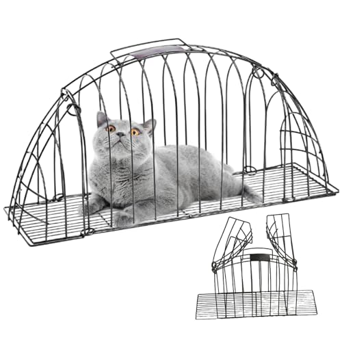 Nyutcwe Katzentrocknerbox, Eisenbad Käfig Haustier Trocknerbox, Kratzwiderstand Hund 17, 5 x 8.6 x 5, Katzenduschkäfig für Welpenhunde Kätzchen Waschen von Nyutcwe