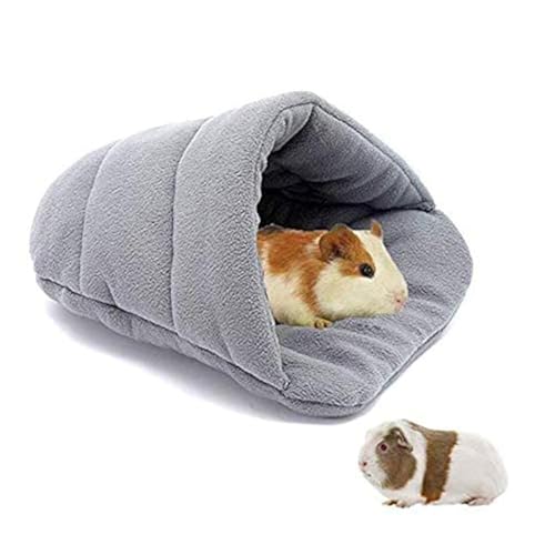 Haustier Hausschuhe Nest Katzennest Schlafsack Vier Jahreszeiten allgemeine Bissbeständigkeit warme kleine und mittlere Hunde Nest niederländische Schweine Hamster Nest (XS) von Nzoike