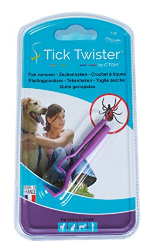 O´Tom / Tick Twister Zeckenhaken Zeckenzange Hundezeckenzange Zeckenzieher Hundezeckenzieher (Lila) von O´Tom / Tick Twister