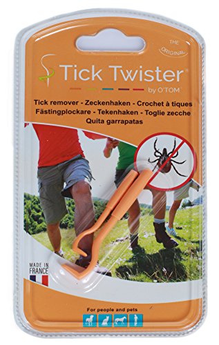 O´Tom / Tick Twister Zeckenhaken Zeckenzange Hundezeckenzange Zeckenzieher Hundezeckenzieher (orange) von O´Tom / Tick Twister