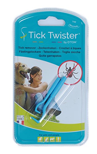 O´Tom / Tick Twister Zeckenhaken Zeckenzange Hundezeckenzange Zeckenzieher Hundezeckenzieher (türkis) von O´Tom / Tick Twister