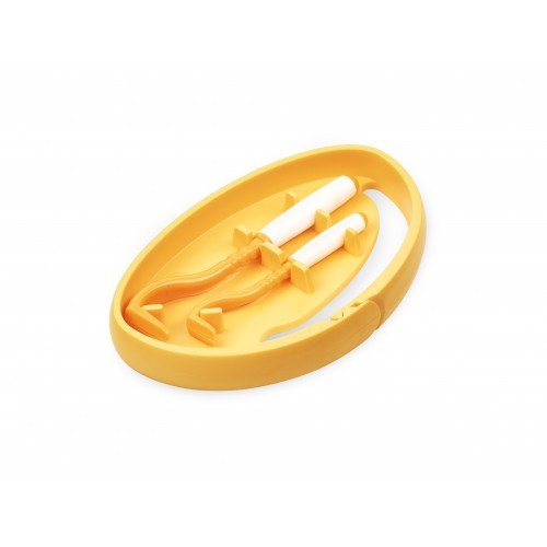 O'TOM/Tick Twister® Haken mit Clipbox - Farbe egal (orange) von O'Tom