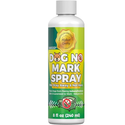 OAIEGSD Trainingsspray fördert den korrekten Stuhlgang für Hunde, sodass Ihr Haustier leicht an der richtigen Stelle urinieren kann (237 ml) von OAIEGSD