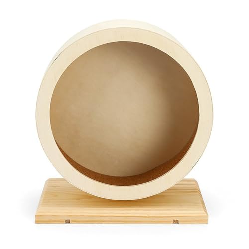 Holz Hamsterrad Stummschaltmutter Aus Designs Und Basis Für Kleintiere Fördert Spielzeug Für Gesundheitstier Aktivitäts Rollenspiele von OAJABBGE
