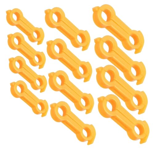 OAJABBGE 12pcs Plastikvogelbein Korrektoren Für Geflügelträger Und Haltungen Ausrichtung Mehrerer Größe Vogelkäfigzubehör Beinfixer von OAJABBGE
