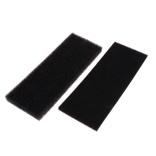 OAJABBGE 2pcs Aquarium Filterpolster Ersatz Biochemischer Schwammschaum Geschnitten Um Medienblock Für Riff Aquarien Zu Passen von OAJABBGE