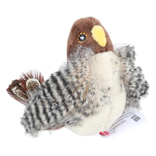 OAJABBGE Bird Toy Kätzchen Quietschendes Spielzeug Mit Geräusch Für Katzen Zögern Vogel Mit Geräuschen Für Katzen Zum Training OAJABBGE Bird Toy Kätzchen Quietschendes Spielzeug Mit Geräusch Für Katzen Zögern Vogel Mit Geräuschen Für Katzen Zum Training von OAJABBGE