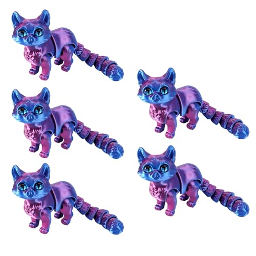 OAJABBGE Flexible Artikulierte Katzen Zappeln Toy Desktop Haustierdekorationen 3 Abmessungen Gedruckt Realistische Haarlose Katzenstatuen Flexible Gelenk Artikulierte Zappelspielzeug OAJABBGE Flexible Artikulierte Katzen Zappeln Toy Desktop Haustierdekorationen 3 Abmessungen Gedruckt Realistische Haarlose Katzenstatuen Flexible Gelenk Artikulierte Zappelspielzeug von OAJABBGE