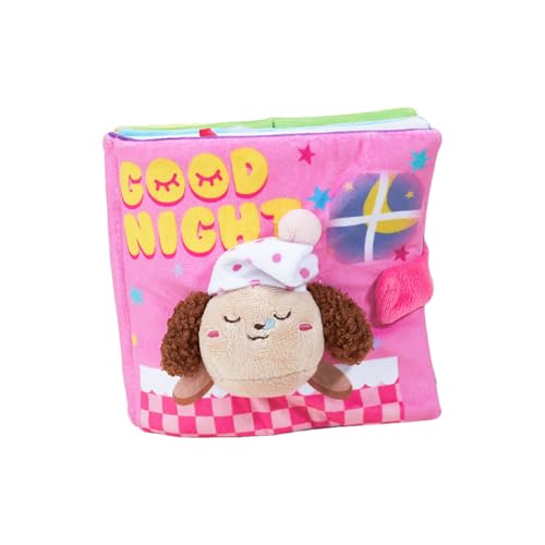 OAJABBGE Snuffle Book Für Hunde: Interaktives Puzzlespielzeug Mental & Erleichterung Slow Feeder Innen/Außenbereichen Haustier Fütterungsbuch von OAJABBGE