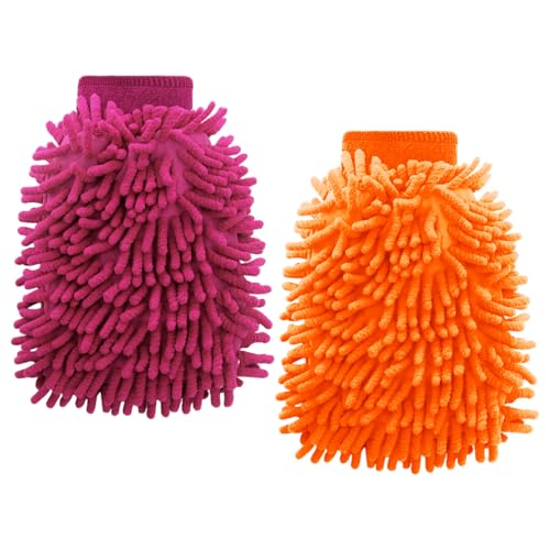 OAOSDH 2 Stücke Chenille-Handschuhe, Wasserabsorbierende Samt, Multifunktionsreinigungshandschuhe, Katze Und Hundewaschanträge, Kreative Schönheit Und Reinigungswerkzeuge. OAOSDH 2 Stücke Chenille-Handschuhe, Wasserabsorbierende Samt, Multifunktionsreinigungshandschuhe, Katze Und Hundewaschanträge, Kreative Schönheit Und Reinigungswerkzeuge. von OAOSDH