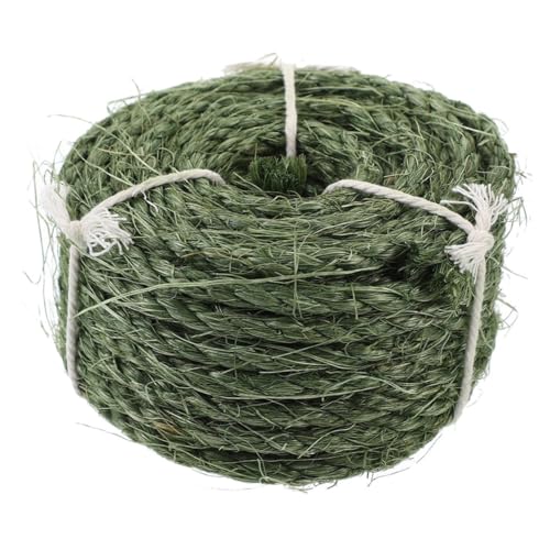 OATIPHO 1 Rolle Sisalseil Für Katzenkratzbaum Auswechselbares Kratzseil Multifunktions-hanfseil Kratzseil Für Den Täglichen Gebrauch Robustes Kratzseil Für Katzen Hausbedarf Dark Green OATIPHO 1 Rolle Sisalseil Für Katzenkratzbaum Auswechselbares Kratzseil Multifunktions-hanfseil Kratzseil Für Den Täglichen Gebrauch Robustes Kratzseil Für Katzen Hausbedarf Dark Green von OATIPHO