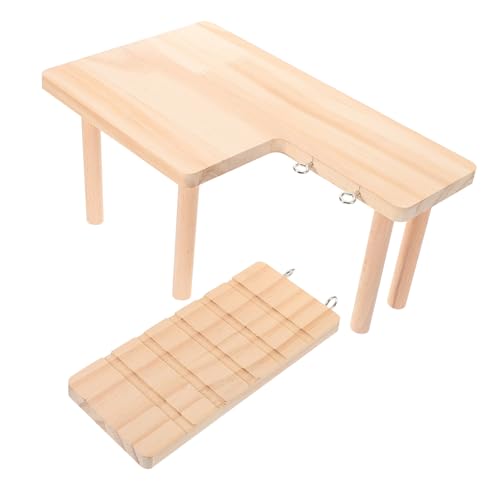 OATIPHO 1satz Holz Hamster Plattform Mit Rampen Stufige Spielzeug-lösung Für Käfige Für Hamster Ratten Und Kleine Haustiere Fördert Bewegung Und Spielspaß OATIPHO 1satz Holz Hamster Plattform Mit Rampen Stufige Spielzeug-lösung Für Käfige Für Hamster Ratten Und Kleine Haustiere Fördert Bewegung Und Spielspaß von OATIPHO