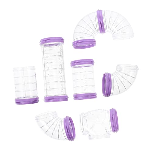OATIPHO Hamster-Set – 8-teilig Kleintiertunnel & Spieltunnel Für Den Käfig von OATIPHO