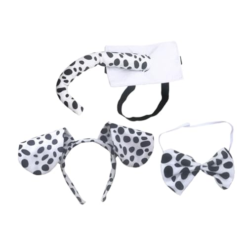 OATIPHO 1 Satz Kostüm Set mit Hund Stirnband und Fliege Tierische Party Accessoires für Erwachsene für Halloween Karneval und Tier Themenfeiern OATIPHO 1 Satz Kostüm Set mit Hund Stirnband und Fliege Tierische Party Accessoires für Erwachsene für Halloween Karneval und Tier Themenfeiern von OATIPHO