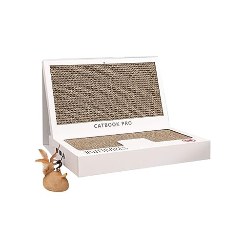 OATIPHO 1 Satz Kratzbaum Für Katzen Kratzmatte Für Katzen Kratzunterlage Für Katzenböden Katze Kratzt Bodenmatte Katzenspielzeug Haustier-kratzunterlage Katzenbürste Wellpapier Weiß von OATIPHO