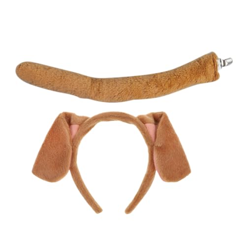 OATIPHO 1 Satz Puppy Kostümset für Cosplay Tierkostüm Dekoration für Geburtstagsfeiern Bühnenaufführungen Leicht und Bequem zu Einzigartiges Hundethema Zubehör von OATIPHO