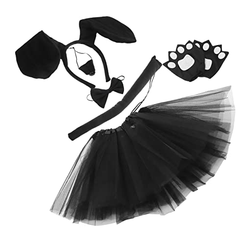 OATIPHO 1Satz Hundeohrstirnband mit Tutu Rock Handschuhen und Falscher für Halloween Kostümpartys und Fotoshootings Lustiges Tierkostümzubehör OATIPHO 1Satz Hundeohrstirnband mit Tutu Rock Handschuhen und Falscher für Halloween Kostümpartys und Fotoshootings Lustiges Tierkostümzubehör von OATIPHO