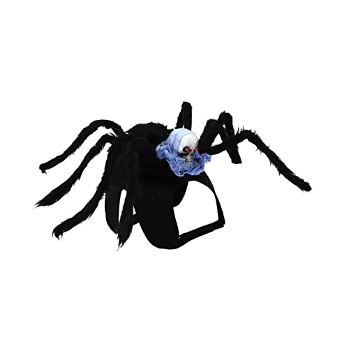 OATIPHO 1stück Halloween Haustierkostüm Für Katzen Und Hunde Spider Skull Design Für Kreative Halloween-feiern Leichtem Und Langlebigem Material von OATIPHO