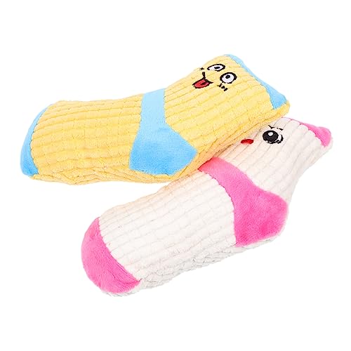 OATIPHO 2 Stück Haustier-Plüschspielzeug Hundeplüsch Interaktives Haustier Quietschendes Spielzeug Stoffsocken Spielzeug Kleine Hunde Stofftier Stofffaultier Plüschtier OATIPHO 2 Stück Haustier-Plüschspielzeug Hundeplüsch Interaktives Haustier Quietschendes Spielzeug Stoffsocken Spielzeug Kleine Hunde Stofftier Stofffaultier Plüschtier von OATIPHO