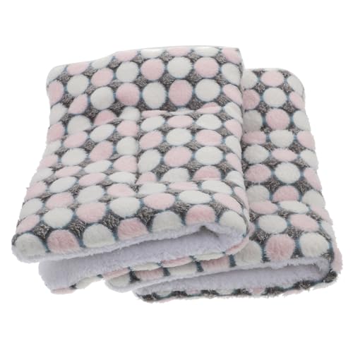 OATIPHO 2st Haustier-Decke Isomatte Warme Sofakat Home Pet Mat. Katze Schlafendes Kissen Hundeschlafpolstern Katze Schlafender Teppich Haustierschlafpad Haustierkiste Stoff Tuch von OATIPHO