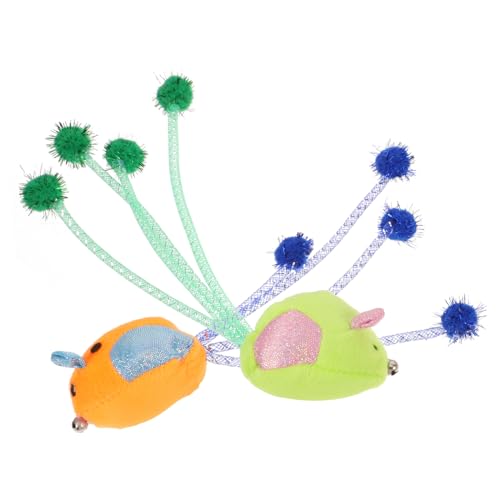 OATIPHO 2St Katze- -Spielzeug Katzenspielzeug mit Katzenminze interaktives Mäusespielzeug interaktives Spielzeug pummeluff Kuscheltier Spielzeug für Haustiere Spielzeug reinigen OATIPHO 2St Katze- -Spielzeug Katzenspielzeug mit Katzenminze interaktives Mäusespielzeug interaktives Spielzeug pummeluff Kuscheltier Spielzeug für Haustiere Spielzeug reinigen von OATIPHO