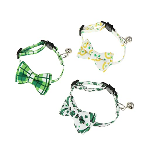 OATIPHO Verstellbares Haustier- mit Fliege für Haustier- Zum St. Patrick's Day Melodische Glocke für Den Urlaub OATIPHO Verstellbares Haustier- mit Fliege für Haustier- Zum St. Patrick's Day Melodische Glocke für Den Urlaub von OATIPHO