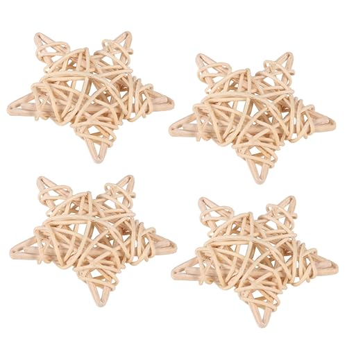 OATIPHO Haustier-hasenspielzeug 4 Stück Stern-Rattan-Spielzeug Haustier-kauspielzeug Lustiges Bissspielzeug Für Hunde Und Katzen OATIPHO Haustier-hasenspielzeug 4 Stück Stern-Rattan-Spielzeug Haustier-kauspielzeug Lustiges Bissspielzeug Für Hunde Und Katzen von OATIPHO