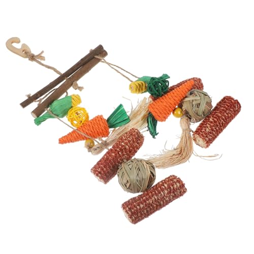 OATIPHO Vogelspielzeug-Kollektion Kletterspielzeug Für Papageien Kauspielzeug Trainingsspielzeug Für Sittiche Vogelkäfigspielzeug Sicheres Vogelspielzeug Aus Natürlichem Material OATIPHO Vogelspielzeug-Kollektion Kletterspielzeug Für Papageien Kauspielzeug Trainingsspielzeug Für Sittiche Vogelkäfigspielzeug Sicheres Vogelspielzeug Aus Natürlichem Material von OATIPHO