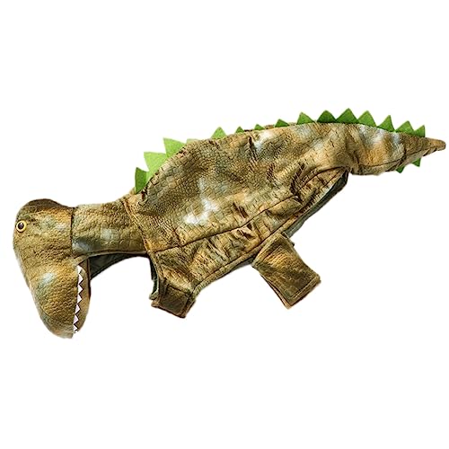OATIPHO Haustierkleidung Dinosaurier-kostüm Für Jungen Und Mädchen Aufblasbares Hundekostüm Cosplay Lustige Haustierkostüme Für Halloween von OATIPHO