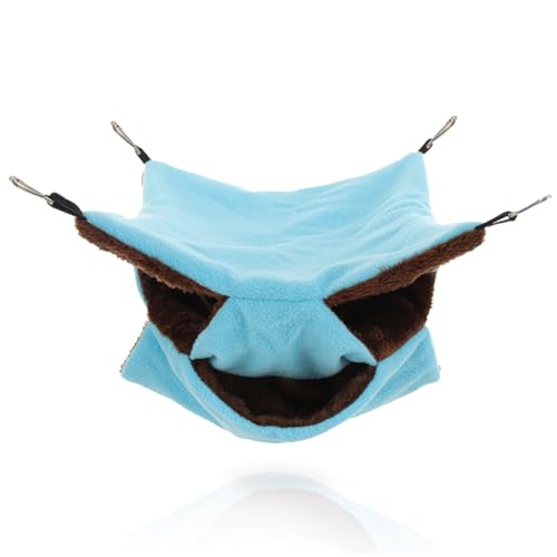 OATIPHO Gemütliche 3-lagige Plüsch-Spielzeug-hängematte für Chinchilla-Bett Meerschweinchen-Bett Warmes Hamster-Bett Leicht Zu Reinigen OATIPHO Gemütliche 3-lagige Plüsch-Spielzeug-hängematte für Chinchilla-Bett Meerschweinchen-Bett Warmes Hamster-Bett Leicht Zu Reinigen von OATIPHO