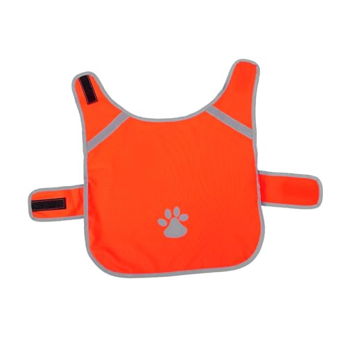 reflektierende Weste für Haustiere Hundekleid Hundebekleidung Winter Dessous-Kostüm Hundejacke hoch Muskelshirt Tanktops Hundeweste Warnweste Kätzchen Schutzanzug MAGA Polyester von OATIPHO