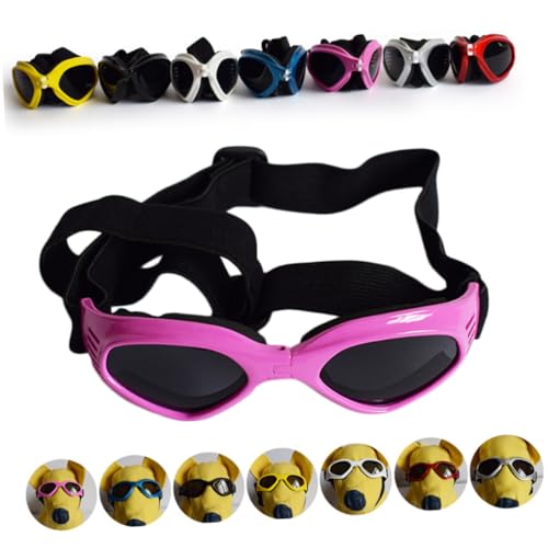 OATIPHO Katzen-Sonnenbrille Für Haustiere Verstellbare Riemen Winddicht Wasserabweisend von OATIPHO