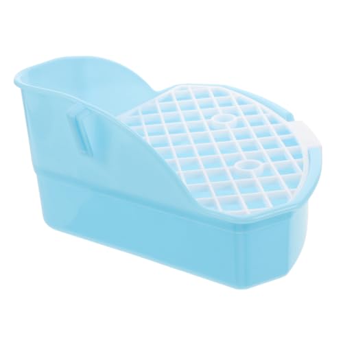 OATIPHO Haustier Töpfchen Hamsterbettkasten Katzentoilette für Kleintiere Kaninchenklo Chinchilla-Eck-Katzentoilette groß Bettpfanne Haustierkäfig Hase Meerschweinchen OATIPHO Haustier Töpfchen Hamsterbettkasten Katzentoilette für Kleintiere Kaninchenklo Chinchilla-Eck-Katzentoilette groß Bettpfanne Haustierkäfig Hase Meerschweinchen von OATIPHO