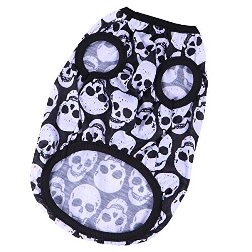 OATIPHO Halloween Hundeshirt Ohne Ärmel Süßes T-Shirt Mit -Muster Für Haustiere Halloween-Kleidung Für Hunde Und Katzen OATIPHO Halloween Hundeshirt Ohne Ärmel Süßes T-Shirt Mit -Muster Für Haustiere Halloween-Kleidung Für Hunde Und Katzen von OATIPHO