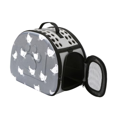 OATIPHO Atmungsaktiver Haustier-rucksackträger Für Katzen Outdoor-Reisetasche Katzen-ranzenträger Bequeme Katzen-Tragetasche von OATIPHO