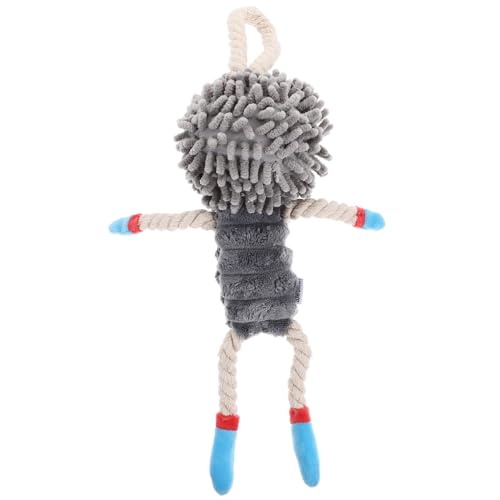 OATIPHO Quietschspielzeug Für Hunde Bungee-Seil-Design Zerrspielzeug Für Hunde Plüschmaterial Sicher Und Lustig Zum Kauen von OATIPHO