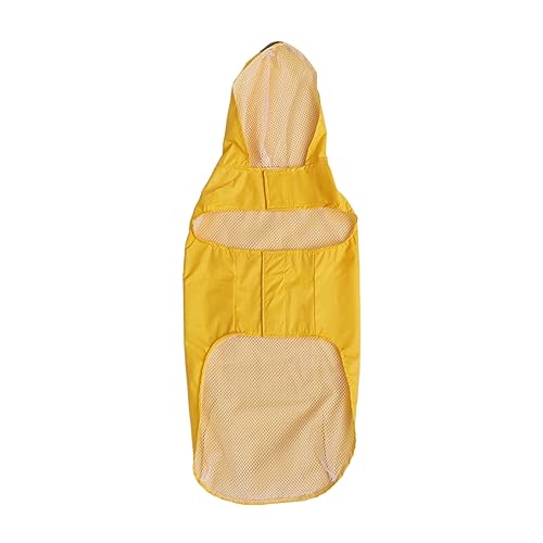 OATIPHO Regenmäntel für Hunde Regenmantel für Haustiere großer Hunderegenmantel wimperntusche Regenjacke Regenmäntel mit Kapuze für Haustiere reflektierende Regenmäntel für Haustiere von OATIPHO