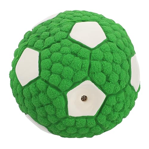 OATIPHO Hundespielzeugball Quietschende Bälle Für Kleine Hunde Quietschendes Hundespielzeug Fußball-kauspielzeug Für Hunde Hund Quietscht Spielzeuggeräusch Haustier Gummi Hundeball von OATIPHO