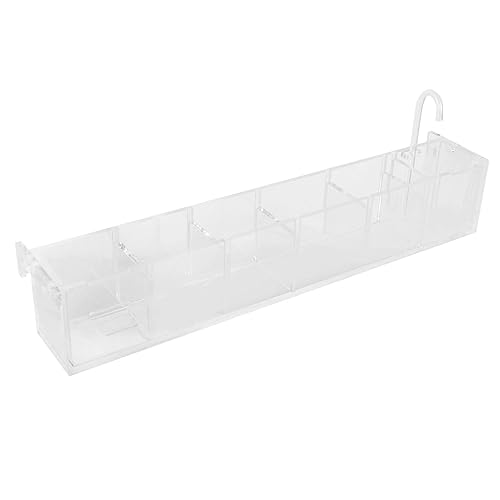 OATIPHO Kasten Filter für Fischbecken Aquarienfilter Bürozubehör Aquariumzubehör Filterwerkzeug Fallen Sieb büro zubehör Aquariumreiniger Aquarienbedarf sauber Waschmittel Acryl Tropfbox von OATIPHO