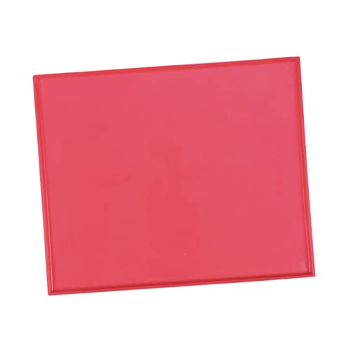 OATIPHO Haustier Fütterung Matte Silikon Hund Katze Lebensmittel Pad Nicht Kalt Rot Pet Bowl Tischset OATIPHO Haustier Fütterung Matte Silikon Hund Katze Lebensmittel Pad Nicht Kalt Rot Pet Bowl Tischset von OATIPHO