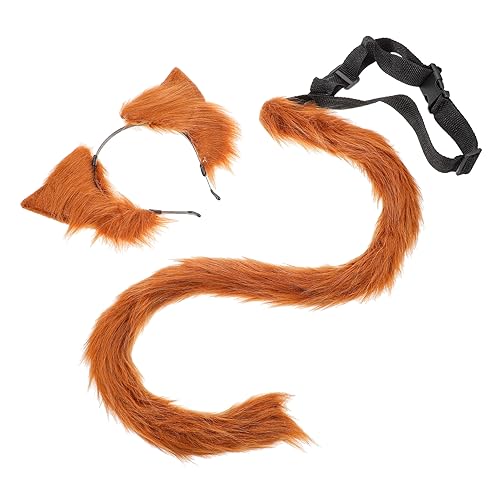 OATIPHO Katzenohren Und Set Für Kostümparty Verstellbares Cosplay Zubehör Für Halloween Geeignet Für Erwachsene Strapazierfähigem Material Für Tierkostüme von OATIPHO