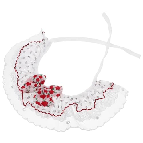 OATIPHO Katzenhalsband im Freien dekoratives Katzenhalsband Niedlich kreatives Haustierhalsband tragbares Hundehalsband Haustier Hund schmücken Lätzchen Zubehör Krawatte Polyester von OATIPHO