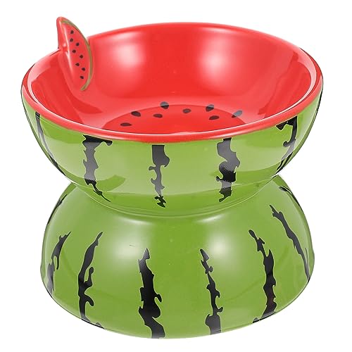 OATIPHO Keramiknapf Für Haustiere Katzenfutter Täglicher Gebrauch Wassermelone von OATIPHO
