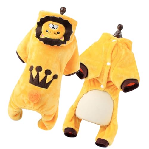OATIPHO Kleidung Welpenkleidung kostüme Hoodie im Löwen-Stil Hund Löwen Kostü Overalls für Haustiere Kleiner hundemantel Hündchen Verwandlungs-Outfit Einteilige Hose Haustierbekleidung OATIPHO Kleidung Welpenkleidung kostüme Hoodie im Löwen-Stil Hund Löwen Kostü Overalls für Haustiere Kleiner hundemantel Hündchen Verwandlungs-Outfit Einteilige Hose Haustierbekleidung von OATIPHO