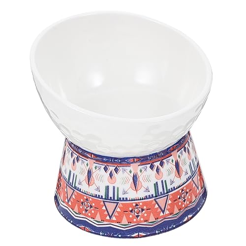 OATIPHO kompakter Futternapf Erhöhte Katzennäpfe pet Bowl Easy putz Hundenapf Katzenversorgung Futternapf am Nackenschutz Katzennapf Haustierzubehör Keramikschale OATIPHO kompakter Futternapf Erhöhte Katzennäpfe pet Bowl Easy putz Hundenapf Katzenversorgung Futternapf am Nackenschutz Katzennapf Haustierzubehör Keramikschale von OATIPHO